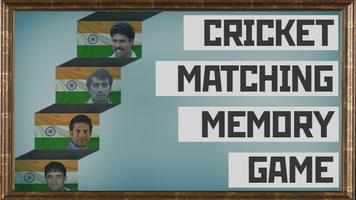 CRICKET MATCHING MEMORY GAME Affiche