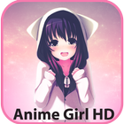 Anime Girl Live Wallpapers icône