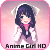 Anime Girl Tapety na żywo ikona