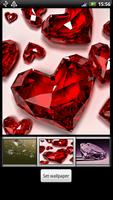 برنامه‌نما Diamond Heart Live Wallpaper عکس از صفحه