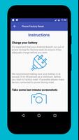 Phone Factory Reset ảnh chụp màn hình 1