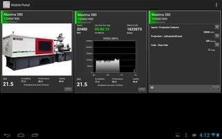 Milacron Mobile Portal syot layar 3