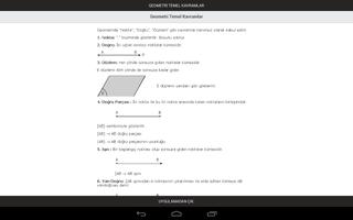 Geometri Temel Kavramlar اسکرین شاٹ 2
