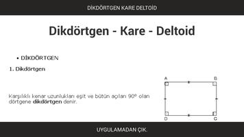 Dikdörtgen Kare Deltoid screenshot 1