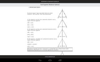 İkizkenar ve Eşkenar Üçgenler ภาพหน้าจอ 2