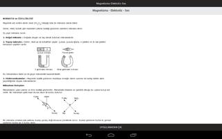 Magnetizma  Elektroliz  Ses تصوير الشاشة 1