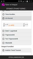 Türev ve İntegral screenshot 1