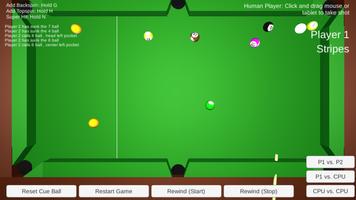 Billard Eight  Ball Pool game screenshot 3