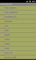 Html & CSS پوسٹر
