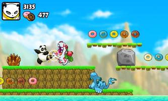 Panda Run: Angry Monster screenshot 1