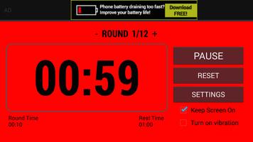 Boxing Interval Timer syot layar 3