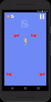 Hungry Seahorse - 8bit Retro Arcade Game постер