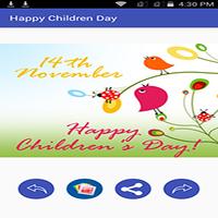 Happy Children Day poster