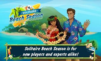 Solitaire Beach Season - Сards games پوسٹر