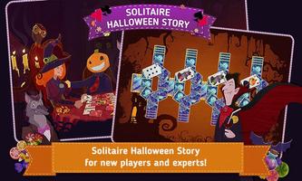 Solitaire Halloween Story Free Affiche