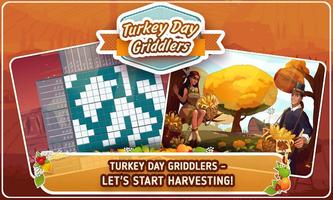 Turkey Day Griddlers Free Affiche