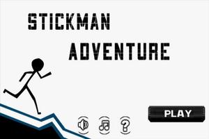 stickman escape adventure run Affiche