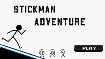 StickMan Escape - Run 3 постер