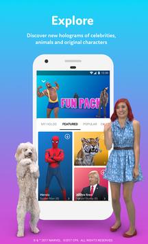 Holo – Holograms for Videos in Augmented Reality screenshot 1