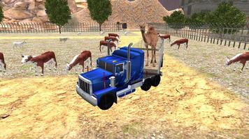 Eid Animal Transport Truck simulation capture d'écran 2