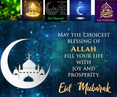 Eid Mubarak Wishing Quotes Affiche