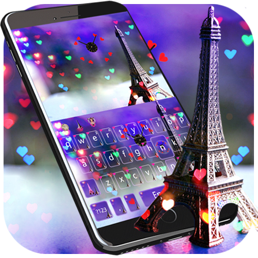 無料パリの塔のキーボードテーマエッフェル塔