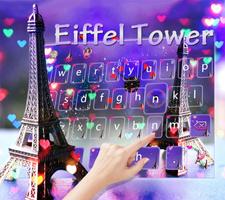 Paris Eiffel tour Clavier capture d'écran 2