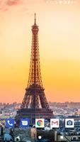 Tour Eiffel de Paris fonds d'écran HD Affiche