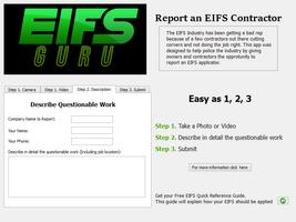 EIFS Contractor Reporter screenshot 1