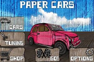 Paper Cars BETA Affiche