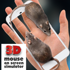 Mouse on Screen Scary Joke ícone