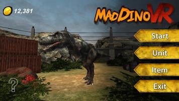 Mad Dino VR постер