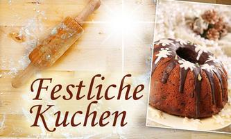 Kuchen backen - Kuchenrezepte plakat