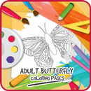 Adulto borboleta Desenhos para APK
