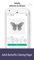 Adult Butterfly Coloring Pages capture d'écran 3