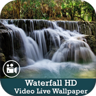 Waterfall HD Video Live Wallpaper icône
