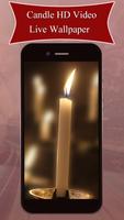 Candle HD Video Live Wallpaper Affiche