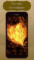 Fire HD Video Live Wallpaper Cartaz