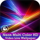 Neon Multi Color HD Video Live Wallpaper APK