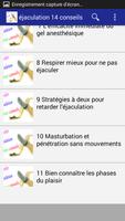 éjaculation 14 conseils capture d'écran 2