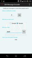QM Message Encoder capture d'écran 1