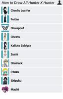 How to draw all Hunter X Hunter скриншот 1
