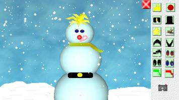 Creando a Snowman الملصق