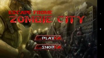 Escape From Zombie City capture d'écran 1