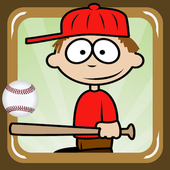 Baseball Sports Maze Puzzle Zeichen