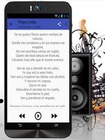 Playa Limbo Canción y letra ảnh chụp màn hình 3
