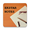 Ekstar Notes