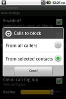 Localized Calls Blocker imagem de tela 1