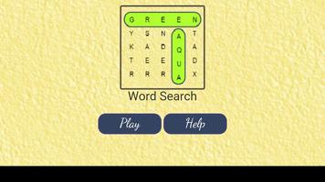 Word Search الملصق