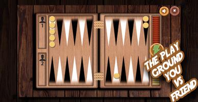 Super Backgammon Pro – 1 or 2 Player Backgammon स्क्रीनशॉट 1